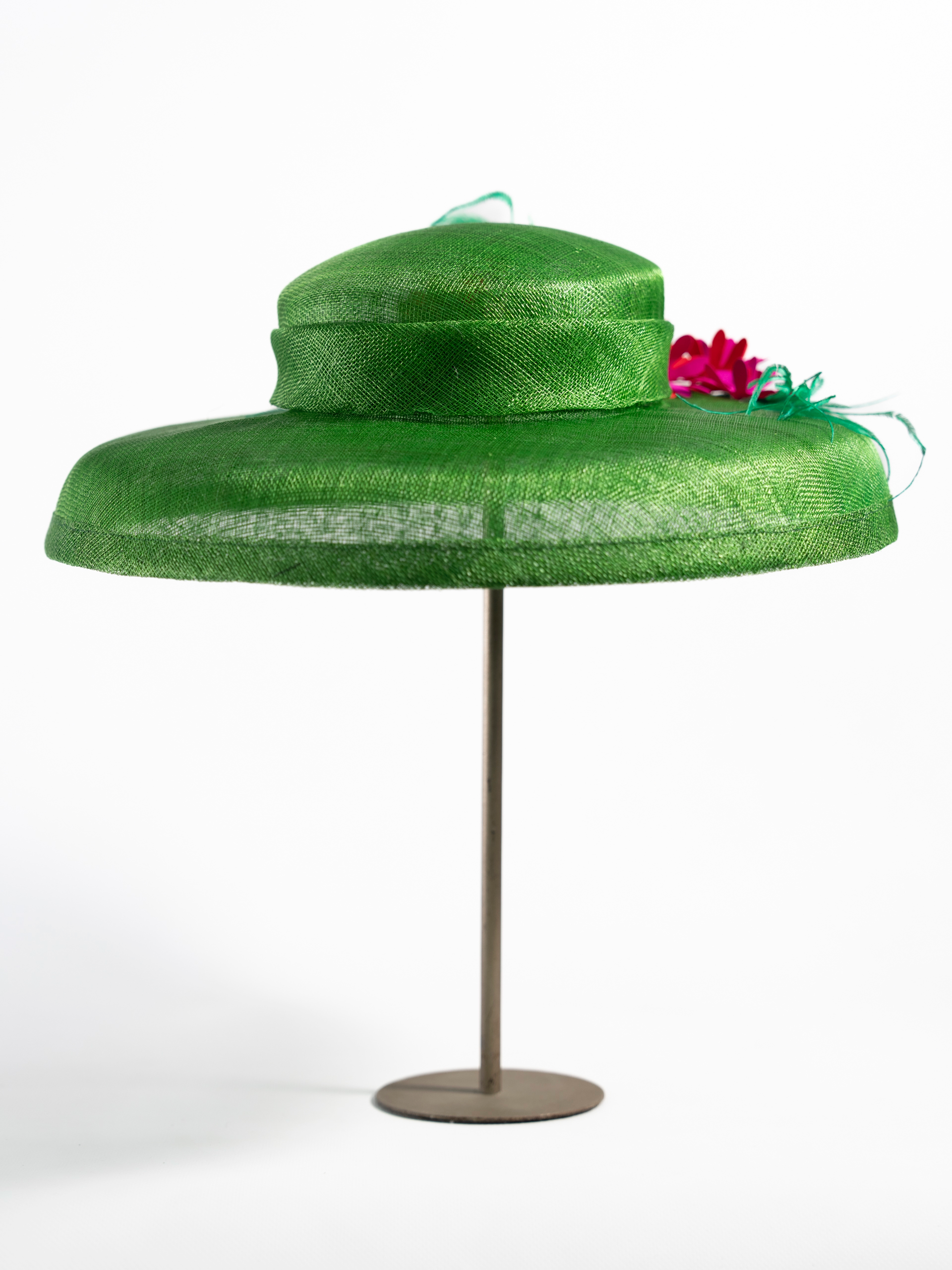 Sombrero Audry Floral color verde